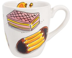 Blond Amsterdam - Mini mok - 0.2L - 2 Delig - Cozy Days - My favorite cookies - Drinkbeker - Kopjes-