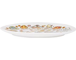 Blond Amsterdam, Sint: Ovale schaal 27 cm Iconen