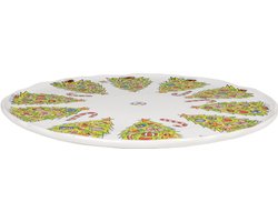 Blond Amsterdam, Specials, Christmas: bord golvende rand 31 cm