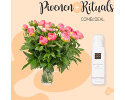Bloomgift | Roze Pioenrozen + Rituals Shower Foam | Super cadeau!
