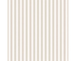 Blooming Garden 6 - Behang Strepen - Wandbekleding - Wanddecoratie - Vliesbehang - Beige - 0,53 x 10,05 M.