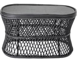 Bloomingville - Abby Coffee Table, Black, riet
