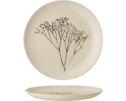 Bloomingville Bea bord naturel - set van 6 stuks Ø22 cm