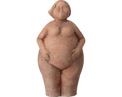 Bloomingville Beeld terracotta bruin Sidsel 25cm
