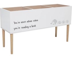 Bloomingville Boekenkast met Vakken - Wit