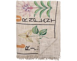 Bloomingville – Chigo plaid groen – 130 x 0,5 x 150 cm