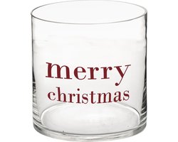 Bloomingville - Decoratie Vaas - Glas - Rood