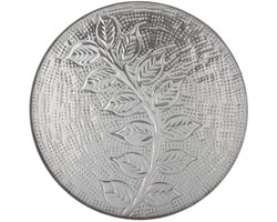 Bloomingville Dienblad metaal zilver Leila 30cm