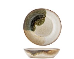 Bloomingville Diep bord aardewerk groen Jules 22cm