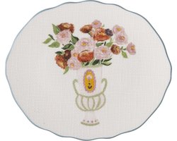Bloomingville – Dorothy bord blauw 20 x 2 x 17 cm