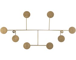 Bloomingville - Fia Kapstok - Messing - Metaal