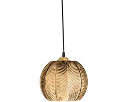 Bloomingville Hanglamp Glas Adar Bruin