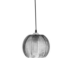 Bloomingville Hanglamp Glas Adar Grijs