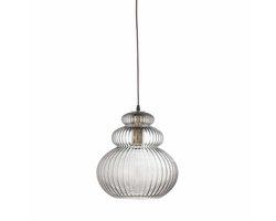 Bloomingville Hanglamp Glas Sybia Grijs