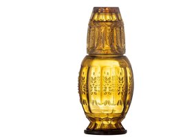 Bloomingville Karafset glas bruin Theon 1,1L