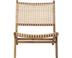 Bloomingville - Keila Loungestoel - Nature - Teak