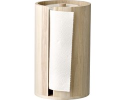 Bloomingville – Keukenrolhouder Celian naturel – 14,5 x 25,5 x 14,5 cm
