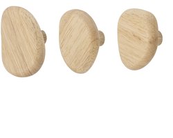 Bloomingville kinderkapstok set van 3 - hout