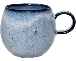 Bloomingville Kopje Sandrine Kop Blauw Steen ø8.5 8cm.H