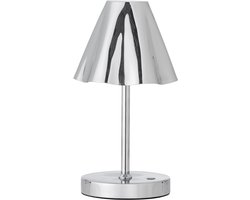 Bloomingville Lianna Draagbare Lampe - Oplaadbare - Zilver - Metaal