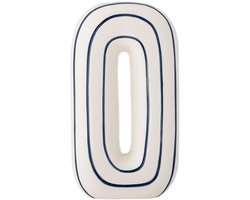 Bloomingville Mae - Vaas - Blauw - Keramiek