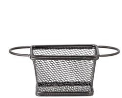 Bloomingville – Mandje metaal zwart Enes – 8 x 6,5 x 16 cm