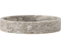 Bloomingville – Marmeren dienblad Ivette bruin – 20 x 4 x 20 cm