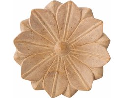 Bloomingville - Marmeren schaal Evi - bloemvorm - 22 cm