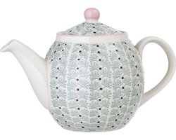 Bloomingville - Maya Theepot - Groen - Aardewerk