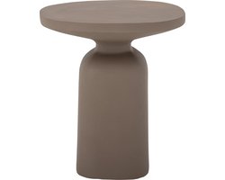 Bloomingville - Millan Bijzettafel - Bruin - Aluminium