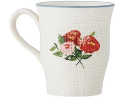 Bloomingville Mok aardewerk blauw Dorothy