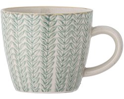 Bloomingville Mok aardewerk groen Maple 7cm