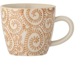Bloomingville Mok aardewerk oranje Maple 7cm