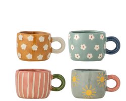 Bloomingville Mokkenset multi Nini 110ml - set van 4