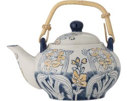 Bloomingville – Myah theepot blauw 800ml – 15 x 15 x 15 cm