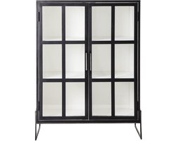 Bloomingville - Opaal kast - Zwart - Eiken