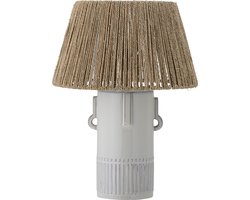 Bloomingville - Rama Tafellamp - Wit - Aardewerk