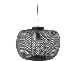 Bloomingville - Rodi Hanglamp - Zwart - Bamboe