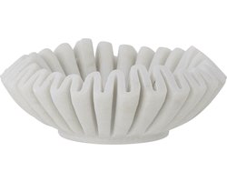 Bloomingville Schaal Harmonia marmer wit Ø17,5 x 6 cm