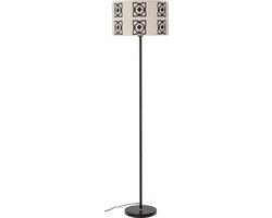 Bloomingville - Selita Vloerlamp - Zwart - Metaal