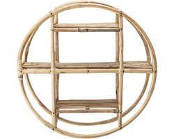 Bloomingville - Sia Boekenplank - Beige - Riet