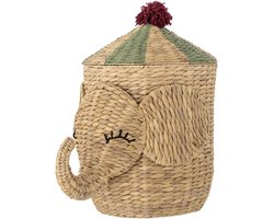 Bloomingville Speelgoedmand met Deksel – Olifant