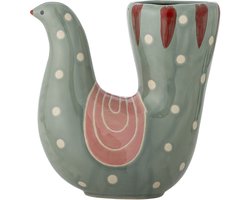 Bloomingville Trudy Vaas - Groen - Aardewerk