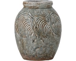 Bloomingville – Vaas Damian groen – 18 x 22 x 18 cm