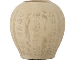 Bloomingville – Vaas Taym terracotta – 20 x 20 x 20 cm