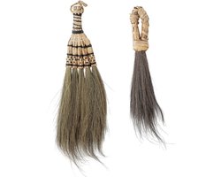 Bloomingville Wanddecoratie zeegras nature Hevan - set van 2