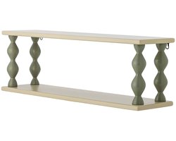 Bloomingville Wandplank Bibiola Créme Groen