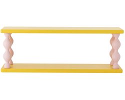 Bloomingville Wandplank Bibiola Geel