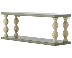 Bloomingville Wandplank Bibiola Groen Crème