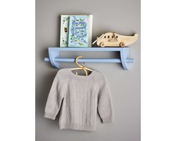 Bloomingville Wandplank Mingus (hang of leg) Blauw